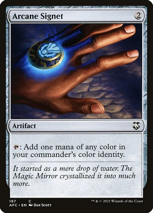 Arcane Signet · Forgotten Realms Commander 197/331