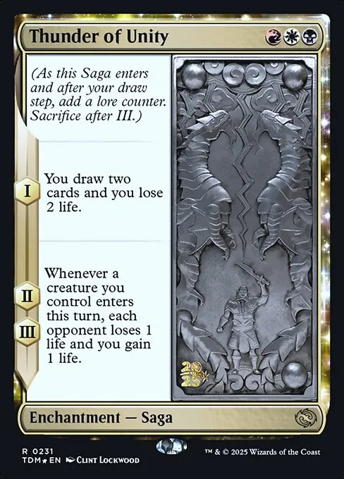 Thunder of Unity · Tarkir: Dragonstorm Promos 231s/160