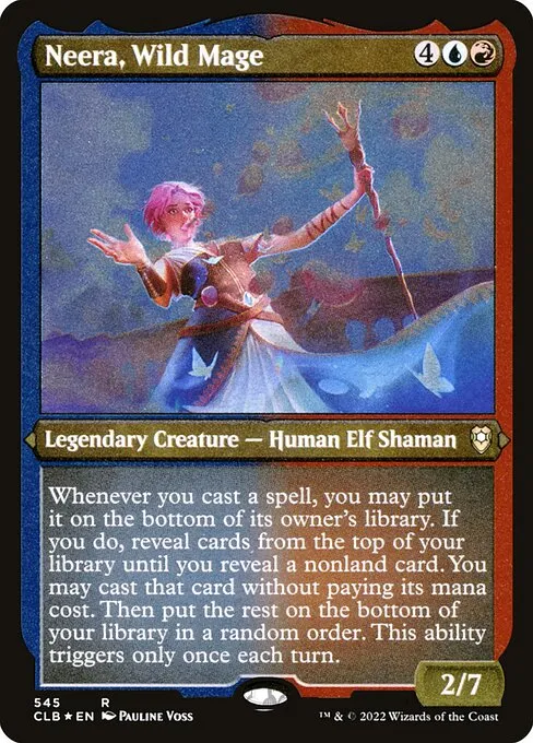 Neera, Wild Mage · Commander Legends: Battle for Baldur's Gate 545/936