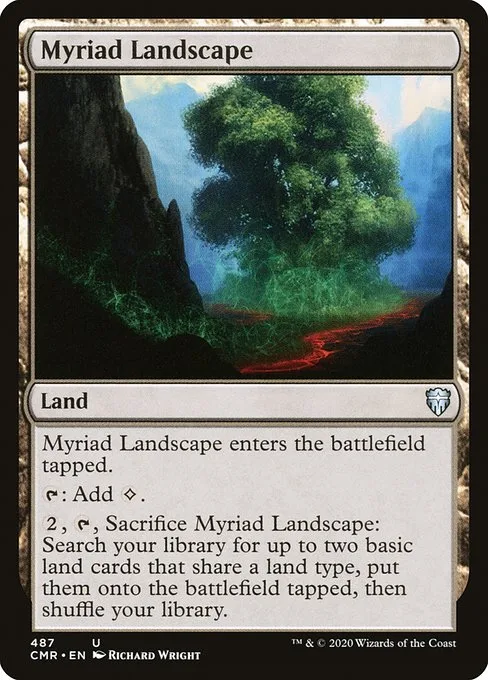 Myriad Landscape · Commander Legends 487/718