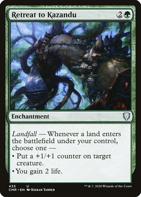 Retreat to Kazandu · Commander Legends 435/718
