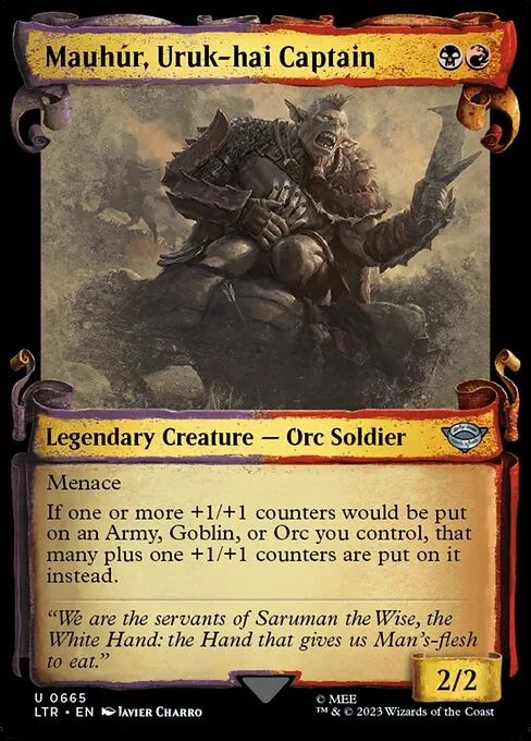 Mauhúr, Uruk-hai Captain · The Lord of the Rings: Tales of Middle-earth 665/856
