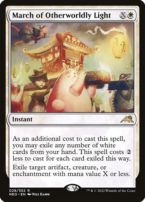 March of Otherworldly Light · Kamigawa: Neon Dynasty 28/531