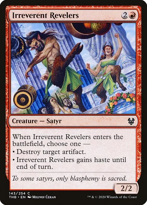 Irreverent Revelers · Theros Beyond Death 143/358