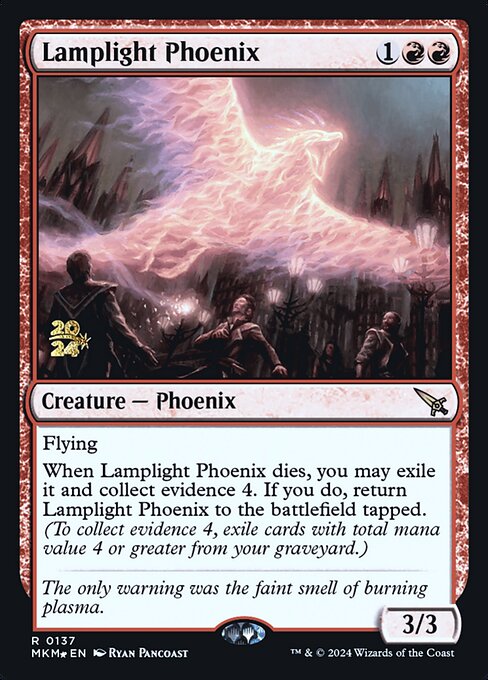Lamplight Phoenix · Murders at Karlov Manor Promos 137s/180