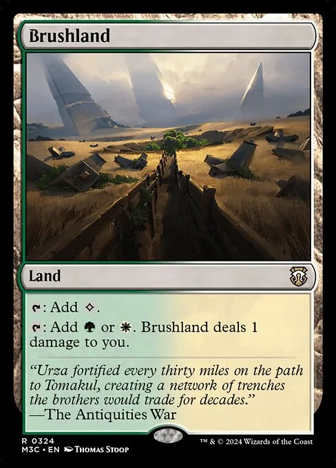 Brushland · Modern Horizons 3 Commander 324/398