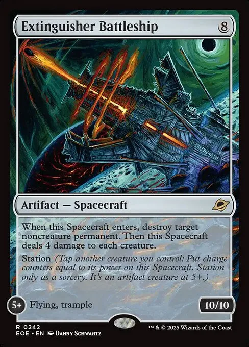 Extinguisher Battleship · Edge of Eternities 242/400