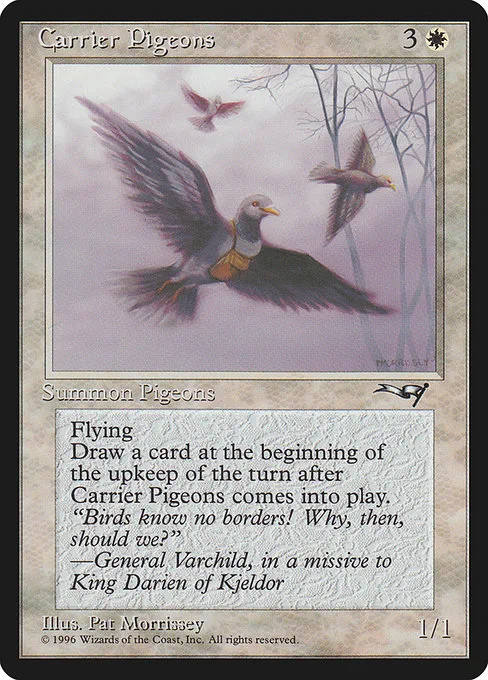 Carrier Pigeons · Alliances 1a/199
