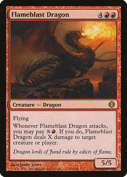 Flameblast Dragon · Shards of Alara 100/250