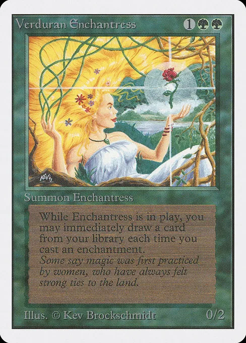 Verduran Enchantress · Unlimited Edition 223/302
