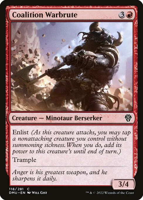 Coalition Warbrute · Dominaria United 118/453