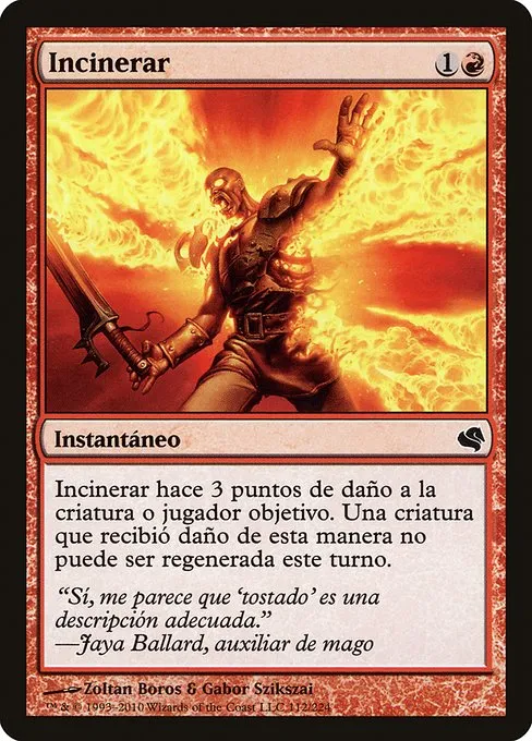 Incinerate · Salvat 2011 112/224