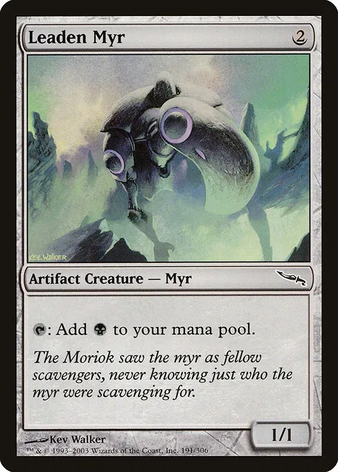 Leaden Myr · Mirrodin 191/306