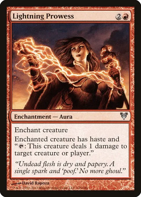 Lightning Prowess · Avacyn Restored 145/244