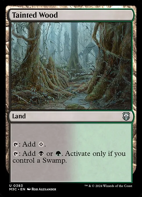 Tainted Wood · Modern Horizons 3 Commander 383/398