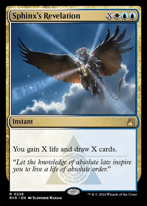 Sphinx's Revelation · Ravnica Remastered 228/531