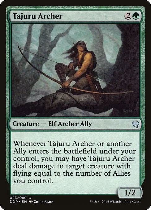 Tajuru Archer · Duel Decks: Zendikar vs. Eldrazi 23/80