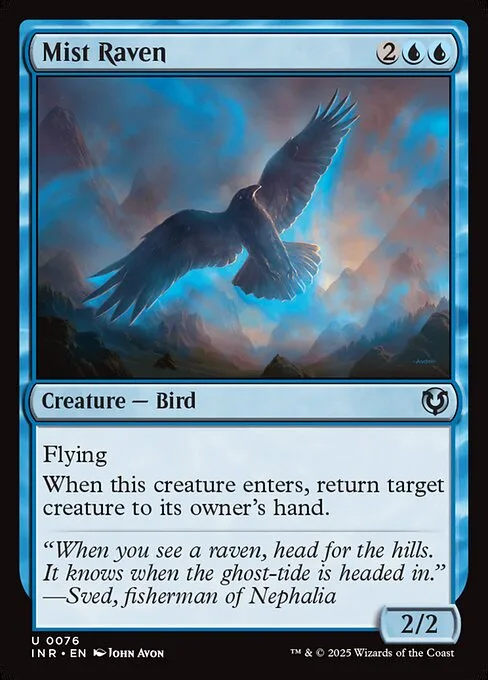 Mist Raven · Innistrad Remastered 76/495