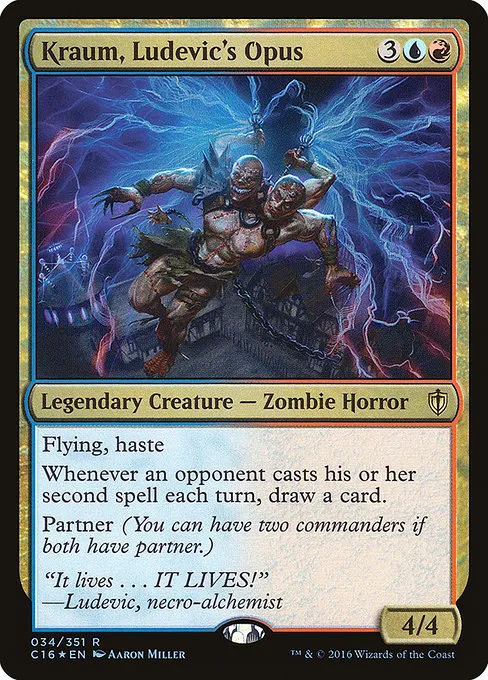 Kraum, Ludevic's Opus · Commander 2016 34/351