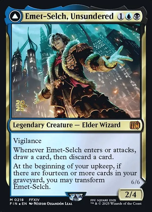 Emet-Selch, Unsundered // Hades, Sorcerer of Eld · Final Fantasy Promos 218s/94