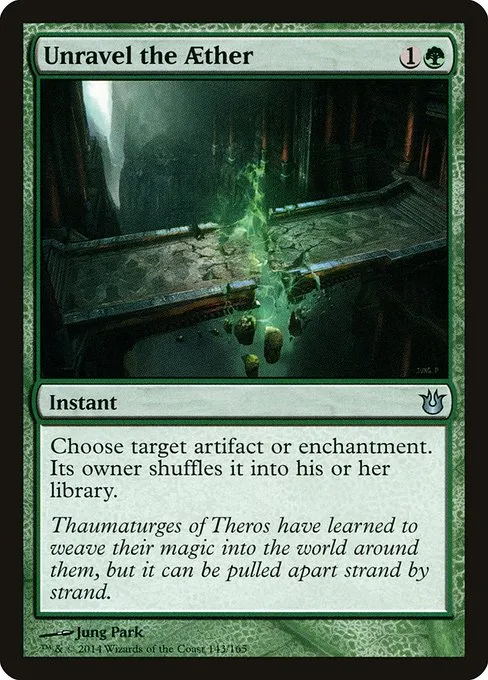 Unravel the Aether · Born of the Gods 143/165