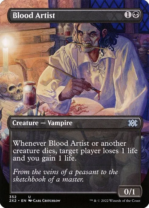 Blood Artist · Double Masters 2022 352/579