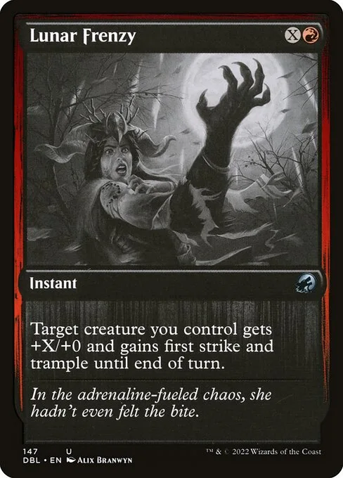 Lunar Frenzy · Innistrad: Double Feature 147/535