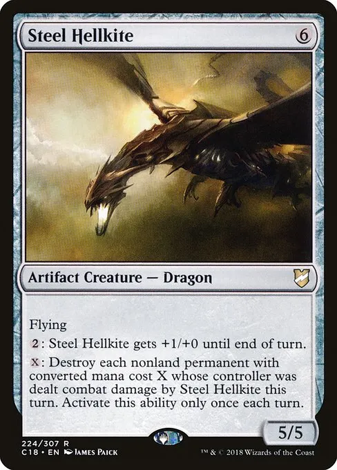 Steel Hellkite · Commander 2018 224/307