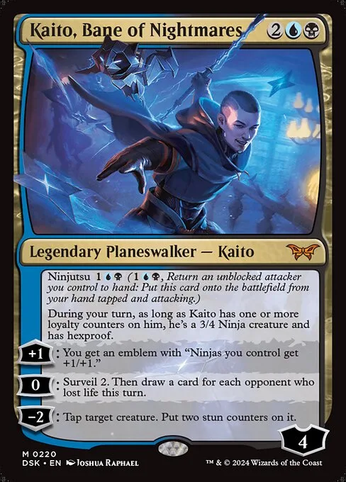 Kaito, Bane of Nightmares · Duskmourn: House of Horror 220/419