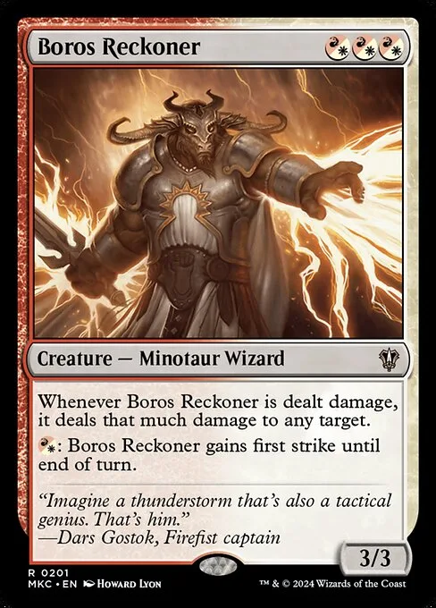Boros Reckoner · Murders at Karlov Manor Commander 201/358