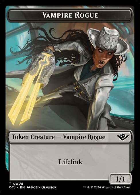 Vampire Rogue · Outlaws of Thunder Junction Tokens 8/19
