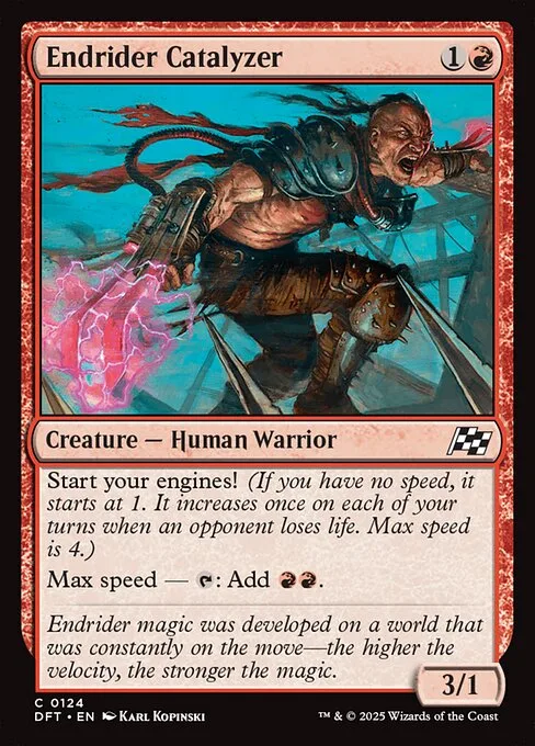 Endrider Catalyzer · Aetherdrift 124/553