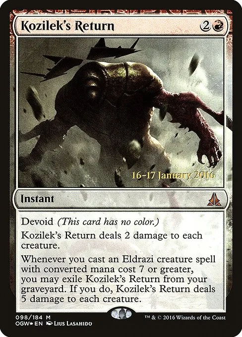 Kozilek's Return · Oath of the Gatewatch Promos 98s/65