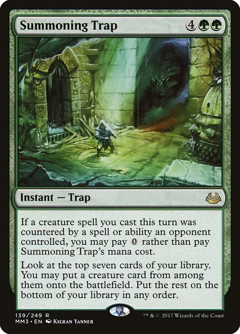 Summoning Trap · Modern Masters 2017 139/249