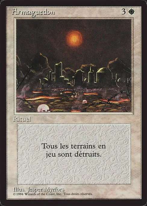 Armageddon · Foreign Black Border 2/307