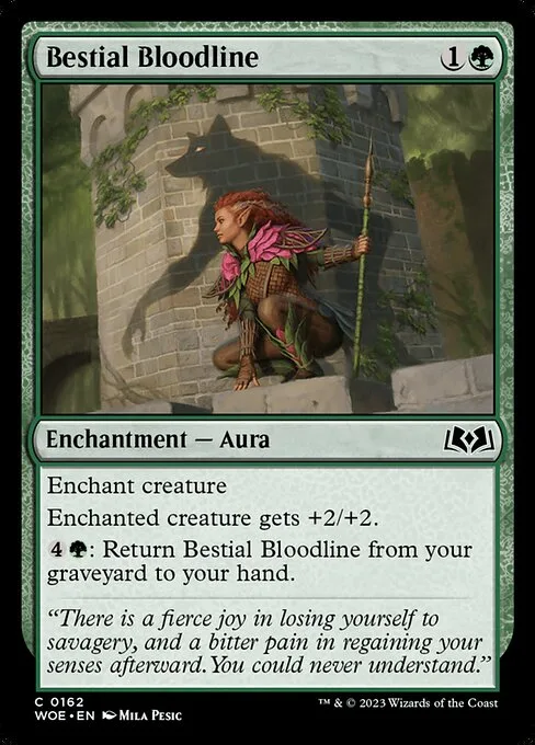 Bestial Bloodline · Wilds of Eldraine 162/381