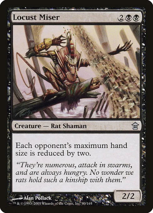 Locust Miser · Saviors of Kamigawa 80/165