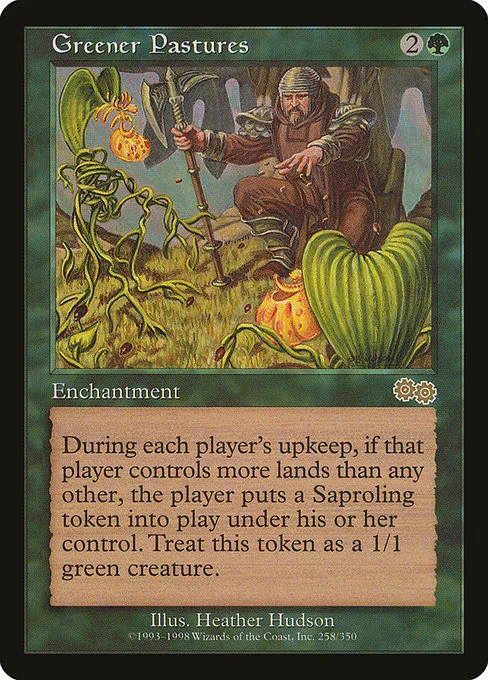 Greener Pastures · Urza's Saga 258/357