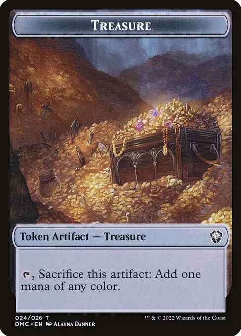 Treasure · Dominaria United Tokens 24/26