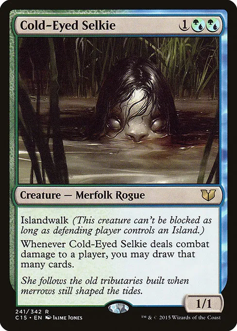 Cold-Eyed Selkie · Commander 2015 241/342