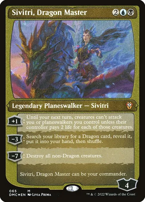 Sivitri, Dragon Master · Dominaria United Commander 65/240