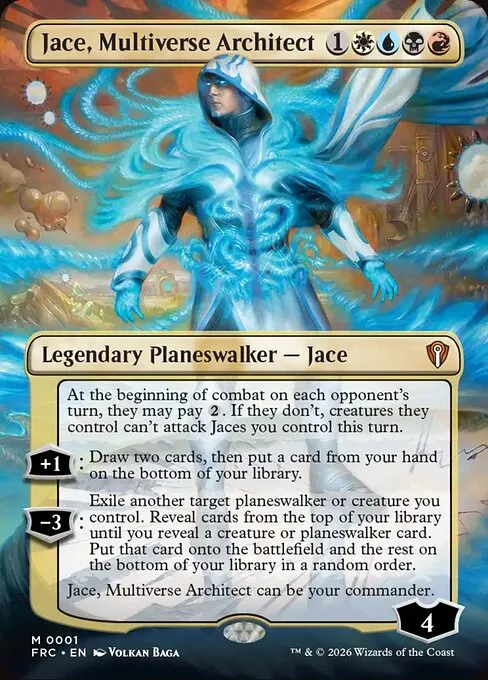 Jace, Multiverse Architect · Reality Fracture Commander 1/2