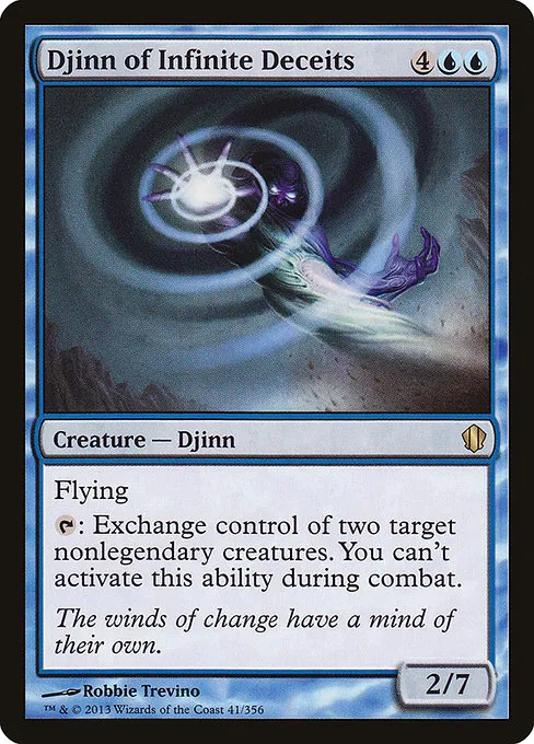 Djinn of Infinite Deceits · Commander 2013 41/356
