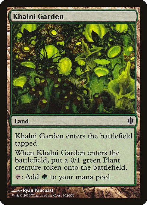 Khalni Garden · Commander 2013 302/356
