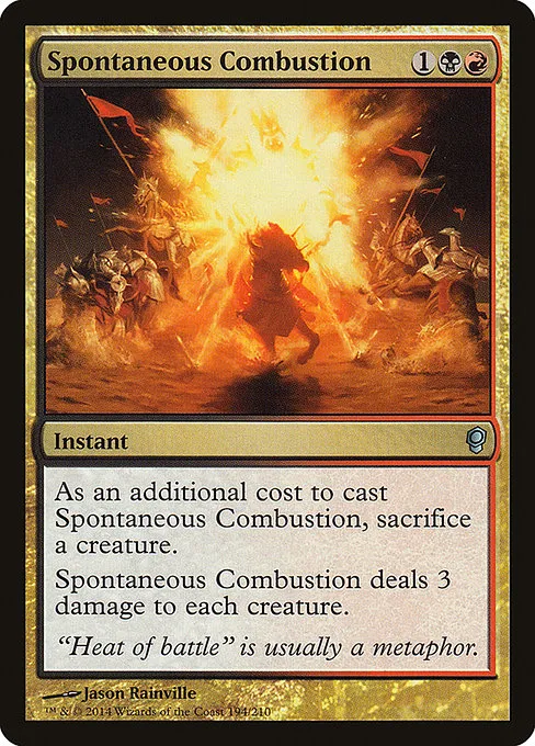 Spontaneous Combustion · Conspiracy 194/210