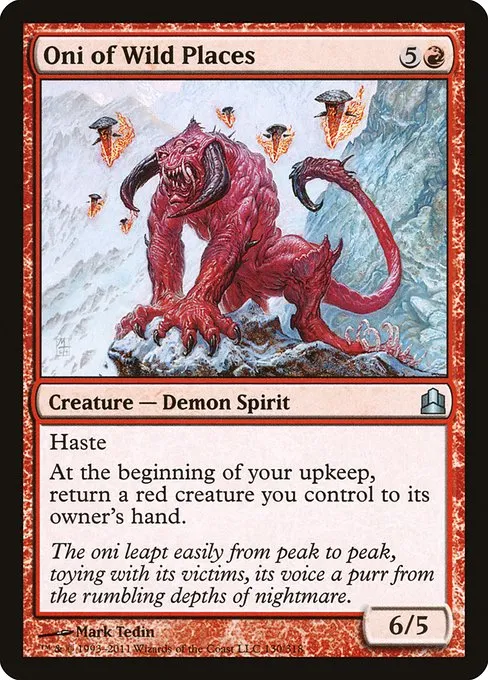Oni of Wild Places · Commander 2011 130/318
