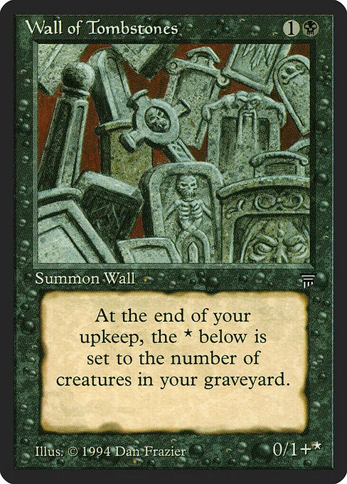 Wall of Tombstones · Legends 129/310