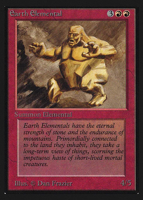 Earth Elemental · Intl. Collectors' Edition 145/302