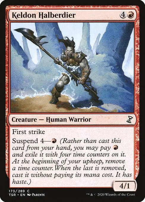 Keldon Halberdier · Time Spiral Remastered 173/411