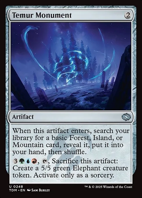 Temur Monument · Tarkir: Dragonstorm 248/427